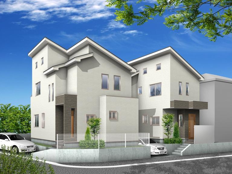 Rendering (appearance). Rendering Perth (left is Building A, Right is Building B)