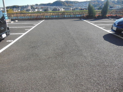 Parking lot. Room on-site some parking