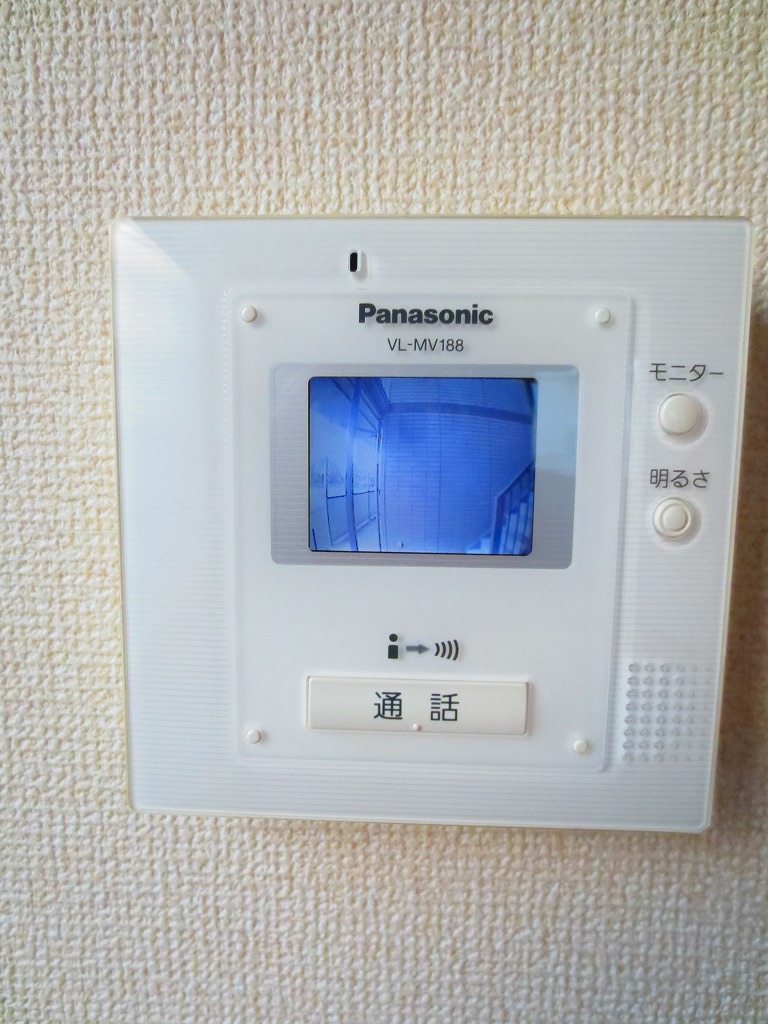 Security. Suspicious persons shut out at the TV monitor phone ☆