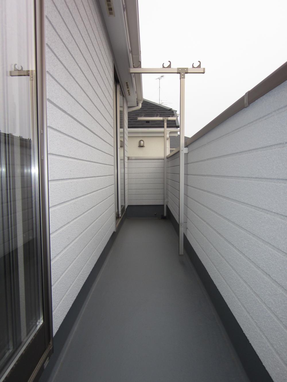 Balcony. Example of construction