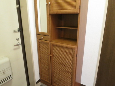 Entrance. Cupboard with