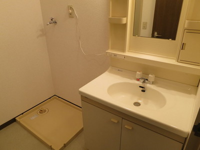 Washroom. Laundry Area in washroom