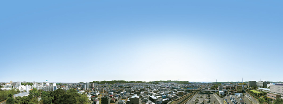 View photos / In fact with a little different than in the local site in the building 10 floors equivalent (the ground about 25m) shooting from the (fiscal March 2013). Dwelling unit of orientation ・ View depends on the rank. View is not intended to be guaranteed over future. Also around the building Building Situation ・ Season ・ It will change due to weather.