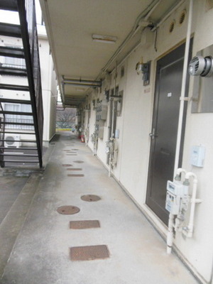 Entrance. It is the entrance side