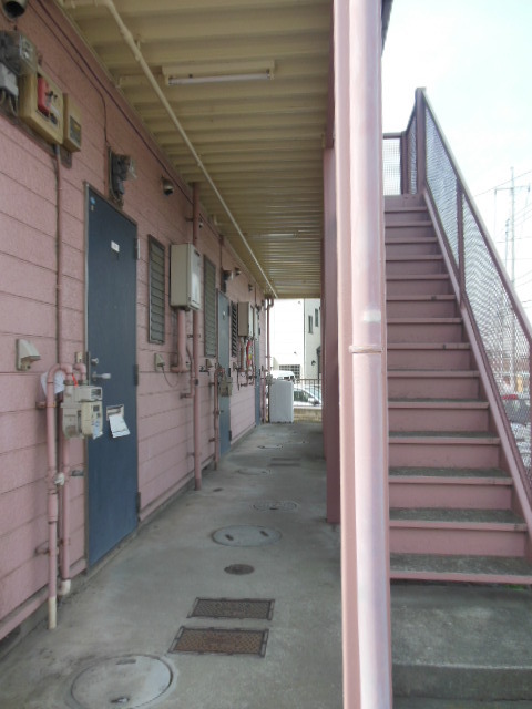 Entrance. That you do not run the corridor