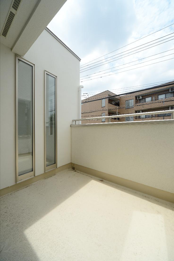 Balcony. Example of construction