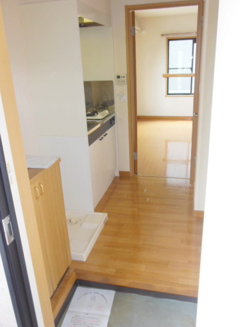 Entrance. Probably enough to the front door is a space living alone