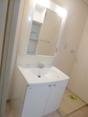 Washroom. Independent wash basin