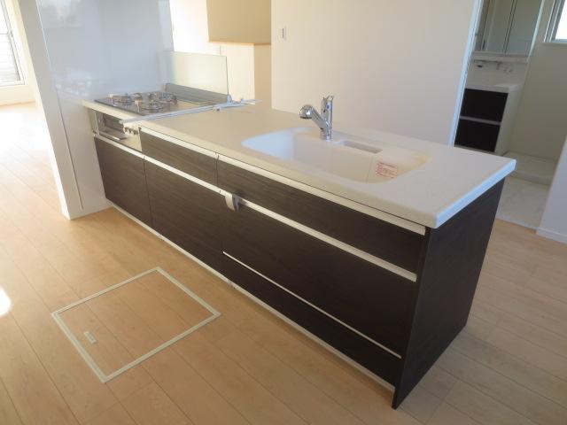 Kitchen. Building B Cafe style kitchen