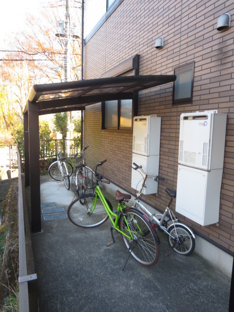 Other common areas. Covered parking lot