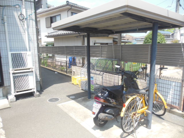 Other common areas. After all, it's Covered bicycle parking