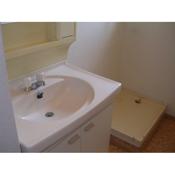 Washroom. Independent wash basin