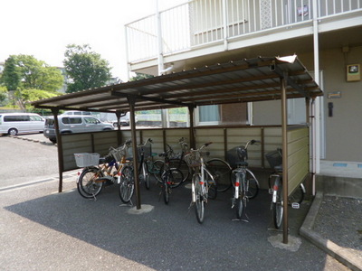 Other common areas. Covered parking lot