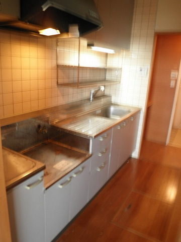 Kitchen. Installation two-burner is Sukonro Allowed Kitchen