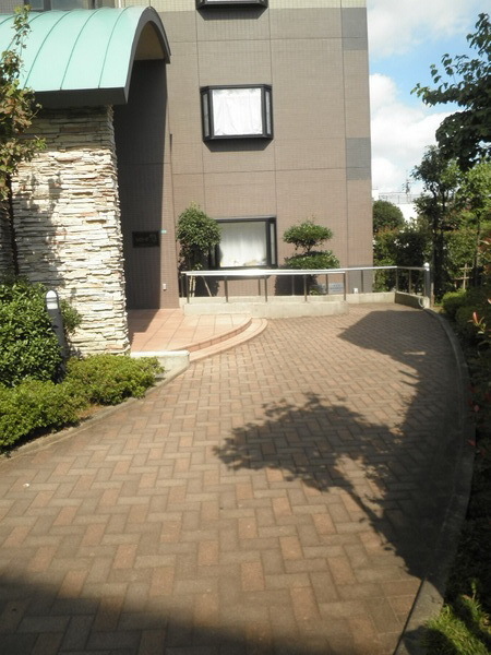 Building appearance. Day good