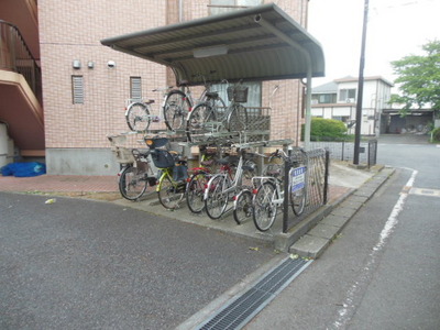 Other common areas. It is covered bicycle parking is a bicycle may not wet