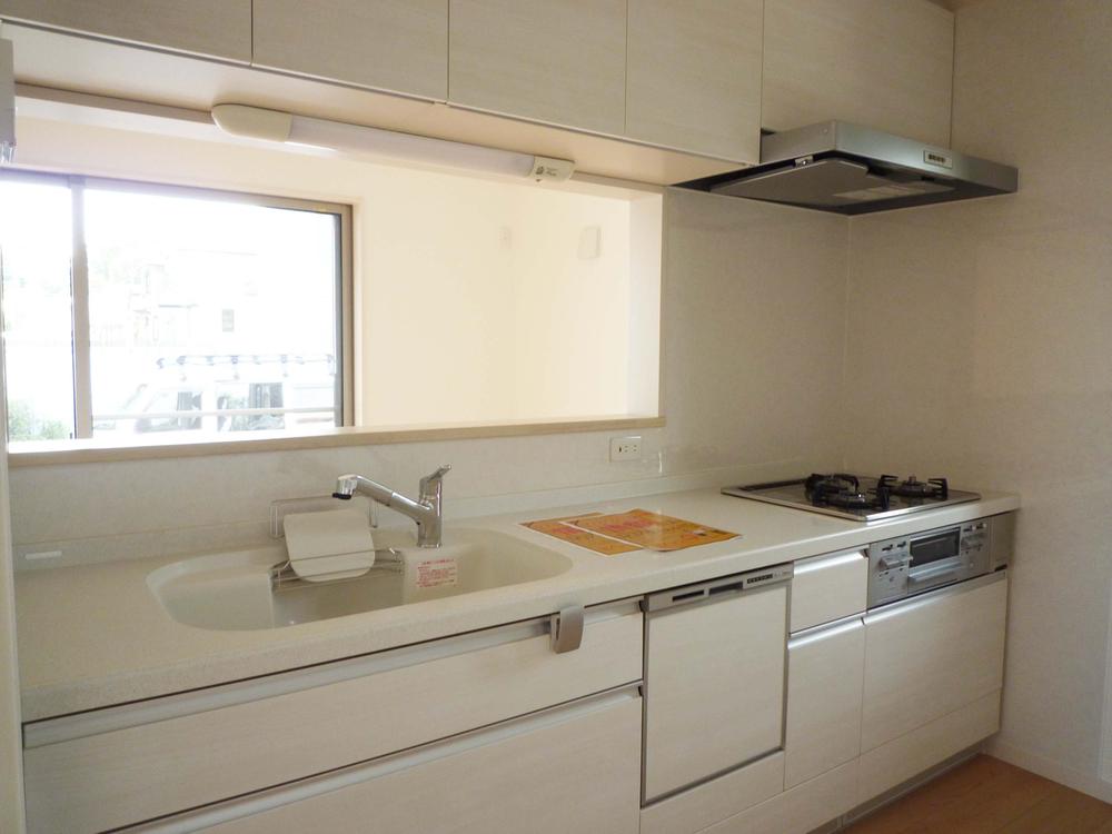 Kitchen. With dishwasher, Sink artificial marble adoption!