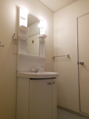 Washroom. Independent wash basin