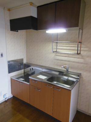 Kitchen. Two-burner stove installation Allowed