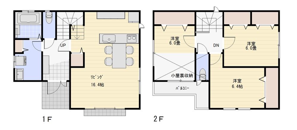 Floor plan. 28.8 million yen, 3LDK, Land area 113.57 sq m , Building area 90.8 sq m floor plan