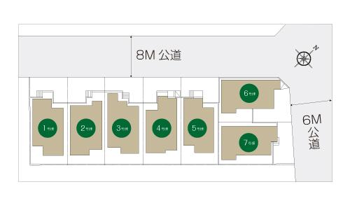 The entire compartment Figure. Good location of Hino Station 7-minute walk! Two whole building car space. Because we are facing the public road, Parking is also happy to.