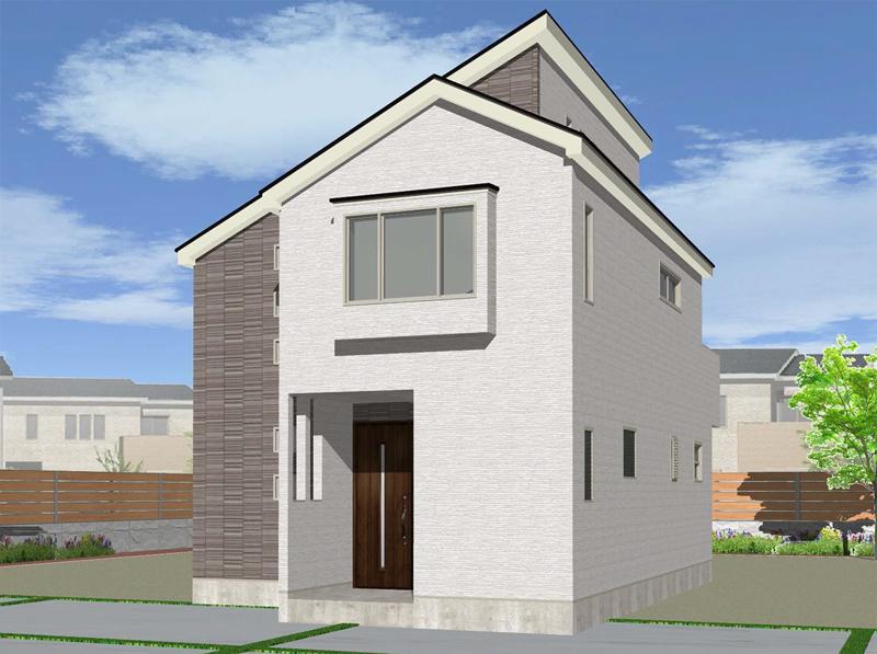 Rendering (appearance). 1 Building Rendering 4LDK + loft, Is a floor plan with a dirt floor storage and closet.