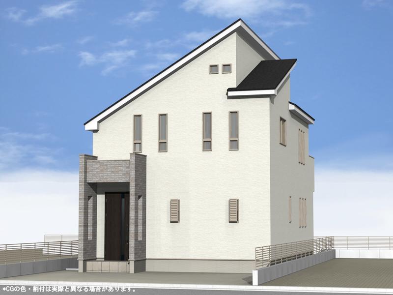 Rendering (appearance). Building 2 Rendering 4LDK + Grenier, LDK + is clear some floor plans to become a 21.7 quires in Japanese-style room.