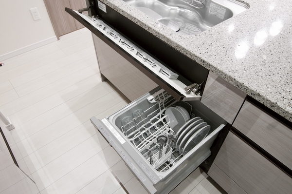 Kitchen knife feed and dishwasher