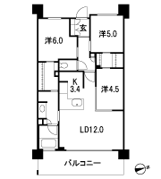 Floor: 3LDK + 2WTC, occupied area: 71.51 sq m, Price: 35,900,000 yen, now on sale