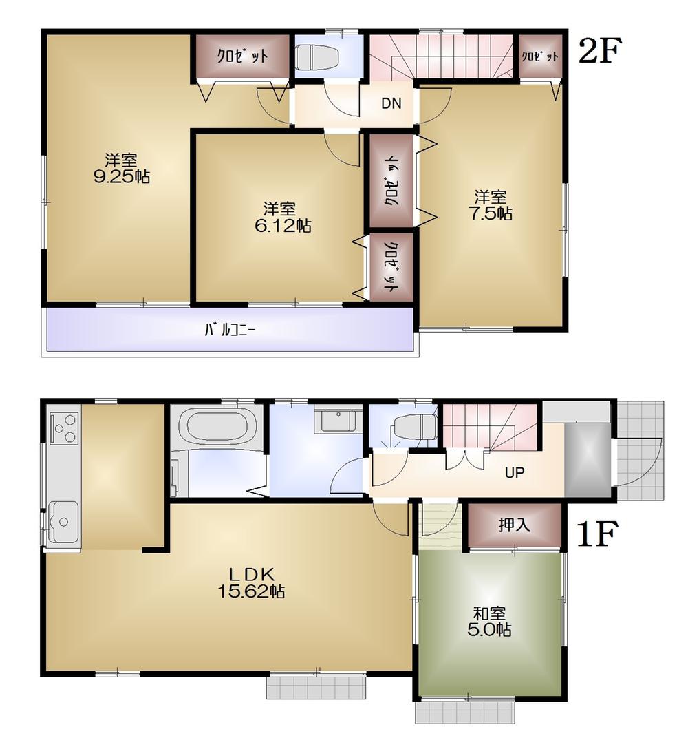 Floor plan. (8 Building), Price 45,800,000 yen, 4LDK, Land area 134.61 sq m , Building area 99.78 sq m