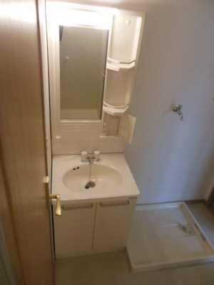 Washroom. Independent wash basin