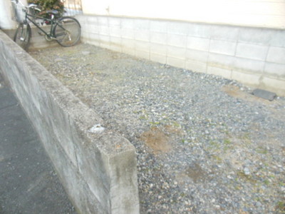 Other common areas. bicycle parking space