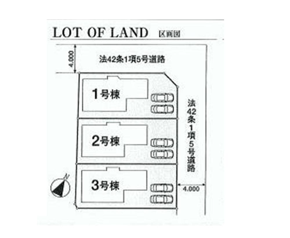The entire compartment Figure. All sections shaping land ・ Parking parallel two possible