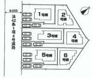Compartment figure. 38,800,000 yen, 4LDK, Land area 127.89 sq m , Building area 94.36 sq m
