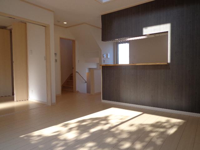 Living. Building 2 Second floor LDK, Living stairs