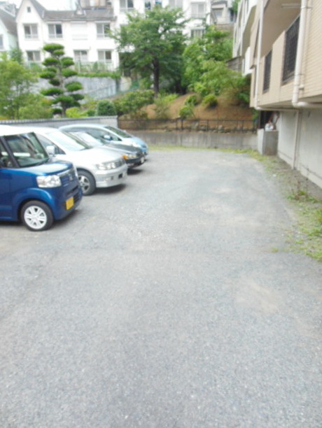 Parking lot. On-site parking