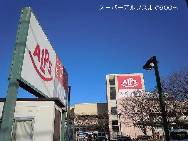 Supermarket. 600m to Super Alps (Super)