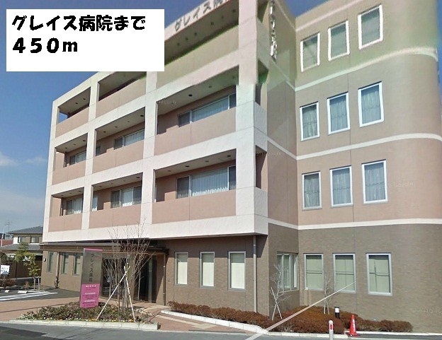 Hospital. Grace 450m to the hospital (hospital)