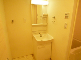 Washroom. Independent wash basin