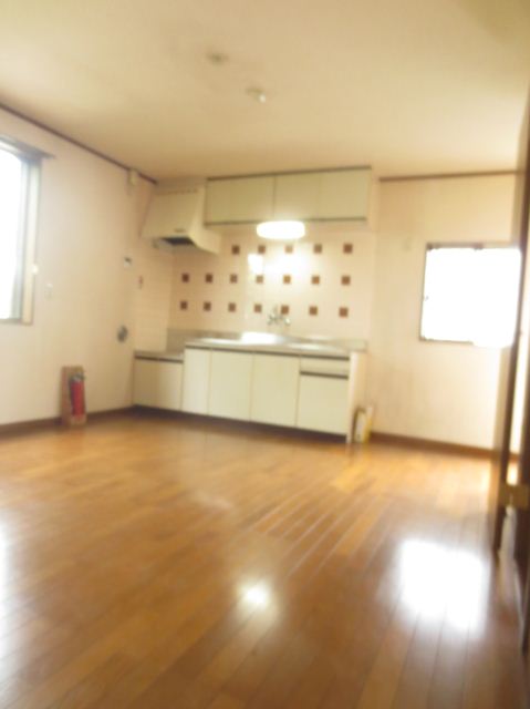 Living and room. Bright living room of the two-sided lighting