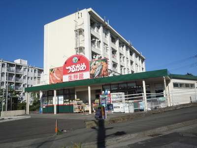 Supermarket. Tsurukame Hirayama park store up to (super) 1296m