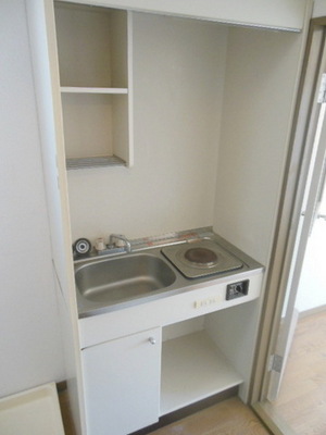 Kitchen. Electric stove Installed