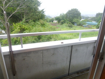 View. The view from the balcony