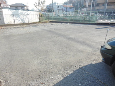 Parking lot. It is on-site parking