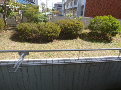 View. The first floor of the balcony side