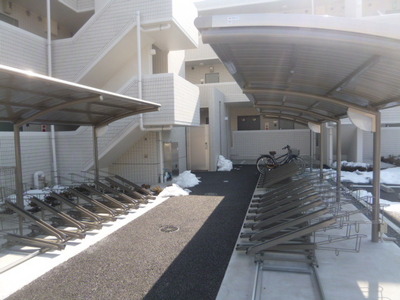 Other common areas. Covered parking lot