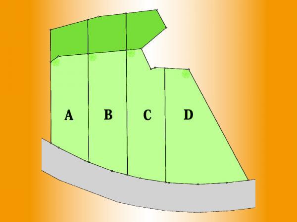 Compartment figure. Land price 29,800,000 yen, Land area 155.82 sq m