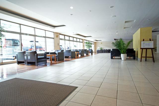 Entrance. Common areas