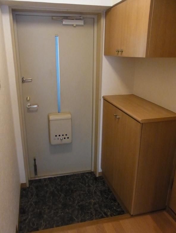 Entrance. There entrance storage.