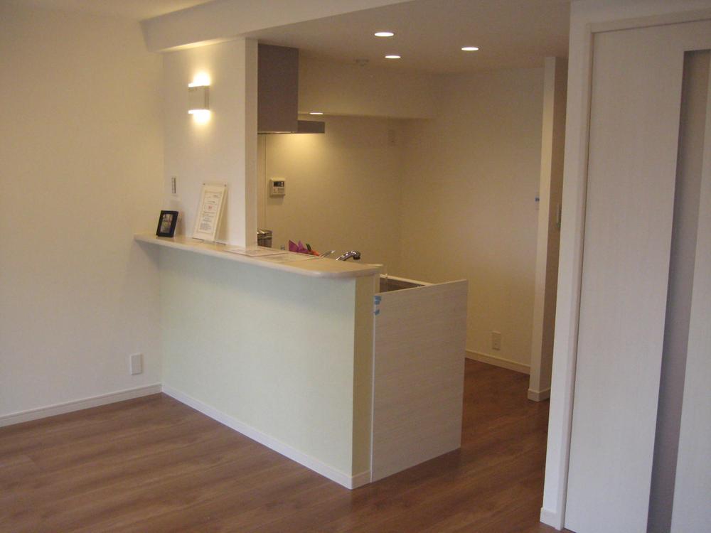 Other introspection. Stylish counter kitchen